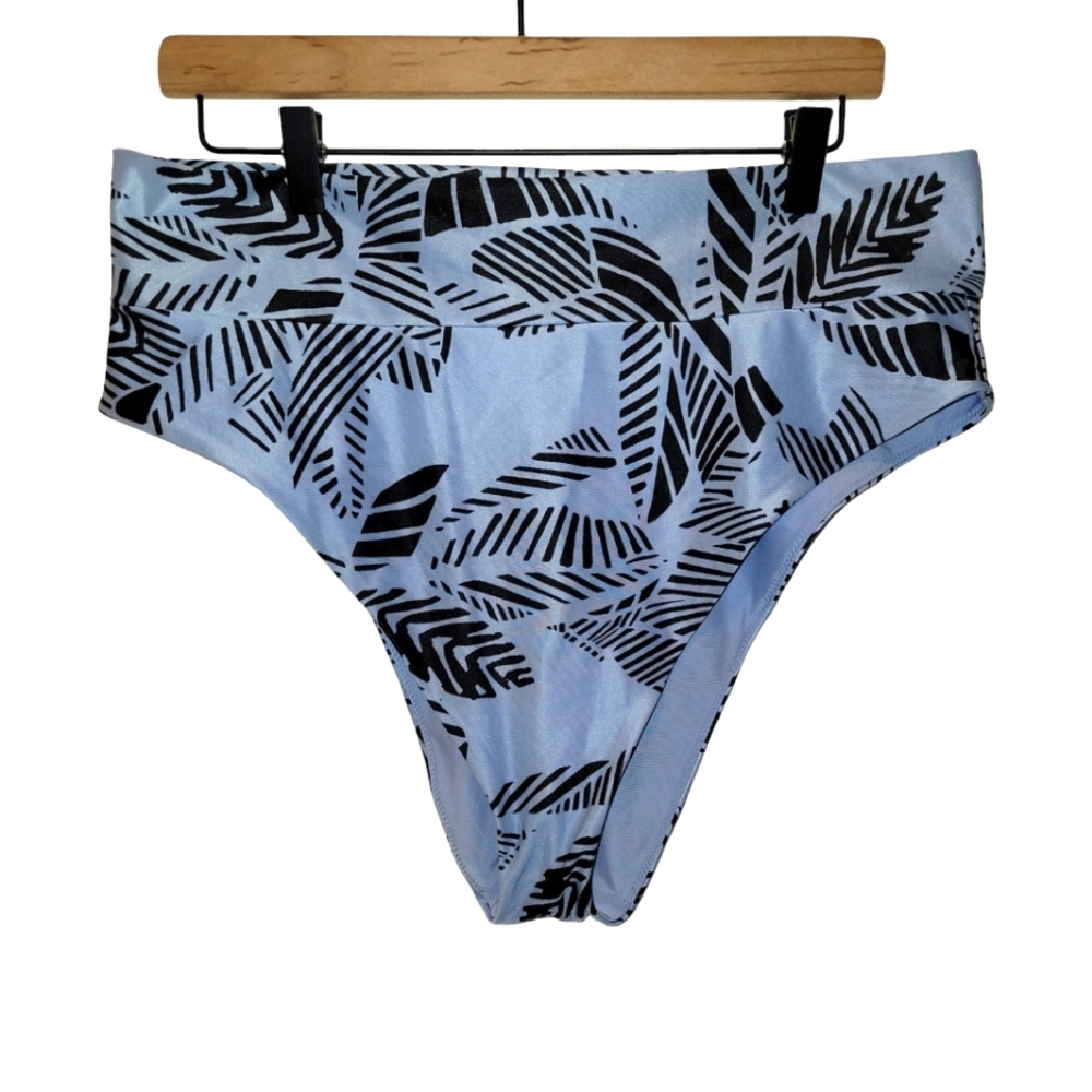 Aerie, NWOT, Bikini Bottom, High Cut Cheeky Bottoms, Stretch, Women's sz XXL, L
